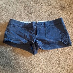 Navy Blue Hollister shorts